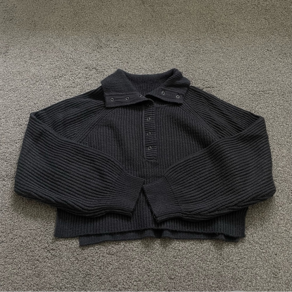3/$45 Ardene Sailor Henley Raglan Sleeve Sweater - Picture 6 of 6